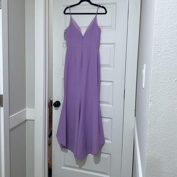 CHRISTIAN SIRIANO V-Neck High/Low Slip Dress Size 6 NWT - Picture 9 of 9